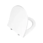 Vitra Nest Klozet Kapağı Slim, Duroplast, Üstten Sıkmalı Yavaş Kapanır, Kolay Sök-Tak, Metal Menteşeli, Beyaz - 230-003R009 - Klozet Kapağı