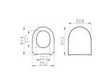 Vitra Nest Klozet Kapağı Slim, Duroplast, Üstten Sıkmalı Yavaş Kapanır, Kolay Sök-Tak, Metal Menteşeli, Beyaz - 230-003R009 - Klozet Kapağı - 3