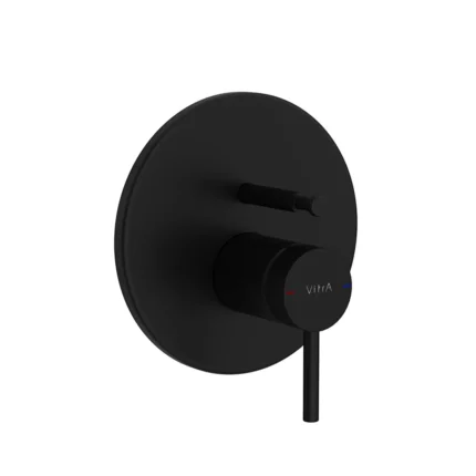 Vitra Origin Ankastre Banyo Bataryası Mat Siyah (V-Box, Sıva Üstü Grubu) - A4282236 - Ankastre Banyo Bataryası