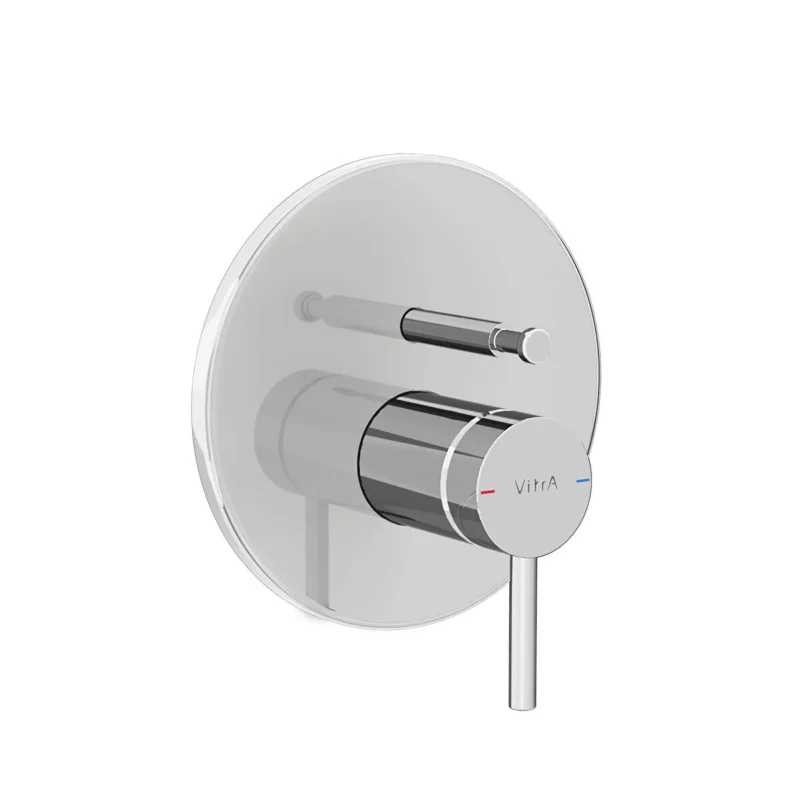 Vitra Origin Ankastre Banyo Bataryası (V-Box Sıva Üstü Grubu) Krom - A42822 - Ankastre Banyo Bataryası