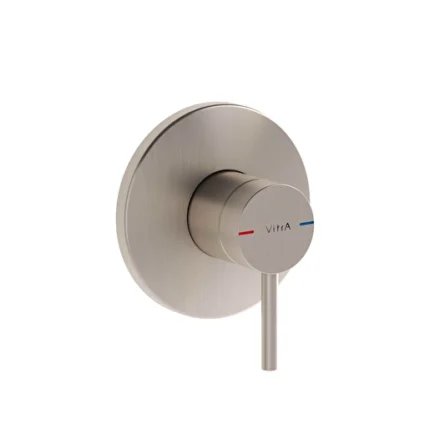 Vitra Origin Ankastre Duş Bataryası Minibox, Sıva Üstü Grubu, Fırçalı Nikel