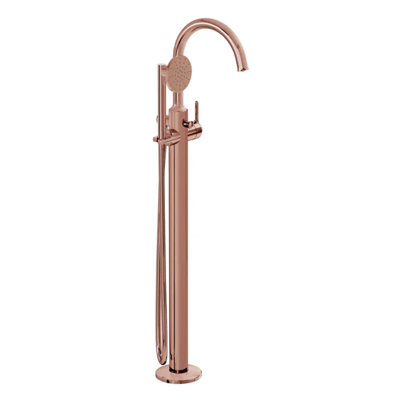 Vitra Origin Classic Küvet Bataryası Yerden, Soft Bakır - A4289829 - Yerden Küvet Bataryası