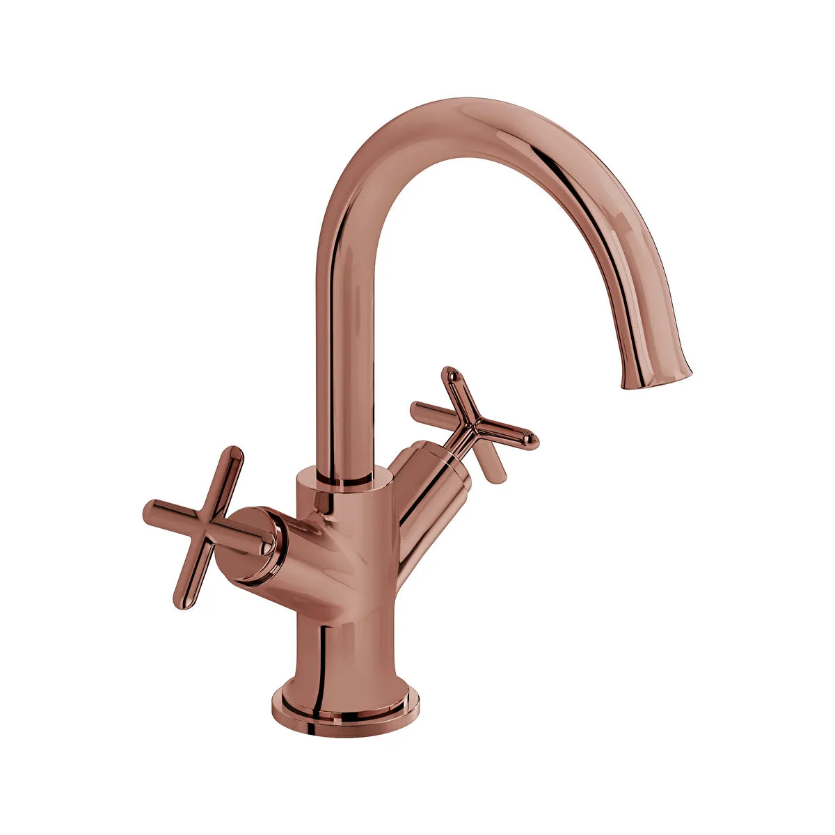 Vitra Origin Classic Lavabo Bataryası Çift Kumandalı Soft Bakır