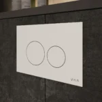 Vitra Origin Kumanda Paneli Parlak Beyaz - 740-2400 - Kumanda Panelleri (Gömme Rezervuar Butonları) - 1