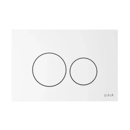 Vitra Origin Kumanda Paneli Parlak Beyaz - 740-2400 - Kumanda Panelleri (Gömme Rezervuar Butonları)