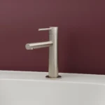 Vitra Origin Lavabo Bataryası Fırçalı Nikel - A4255634 - Lavabo Bataryası - 1