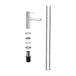 Vitra Origin Lavabo Bataryası Kısa, Krom - A42555 - Lavabo Bataryası - 2