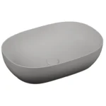 Vitra Outline Oval Çanak Lavabo, 60 cm, Mat Taş Gri - 5995B476-0016 - Çanak Lavabo
