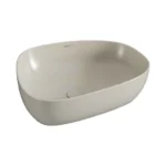 Vitra Outline Recycled Çanak Lavabo, Mat Bej - 7991B066-0016 - Çanak Lavabo