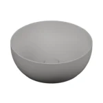 Vitra Outline Yuvarlak Çanak Lavabo, 40 cm, Mat Taş Gri - 5992B476-0016 - Çanak Lavabo