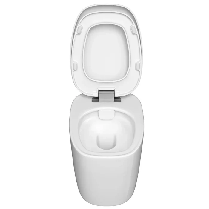 Vitra Plural Klozet Kapağı Duroplast, Üstten Sıkmalı Yavaş Kapanır, Kolay Sök-Tak, Metal Menteşeli, Beyaz - 126-003-009 - Klozet Kapağı - 1