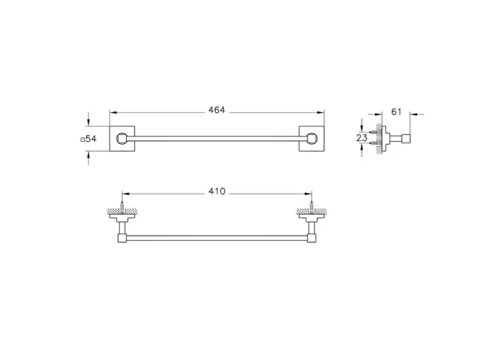 Vitra Root Havluluk, Tekli - A4480936 - Havluluk - 1
