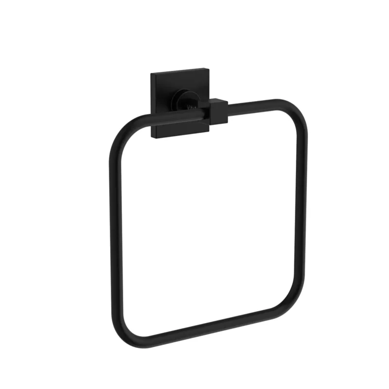 Vitra Root Kare Havluluk, Mat Siyah - A4480336 - Havluluk