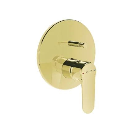 Vitra Root Round Ankastre Banyo Bataryası Sıva Üstü Grubu, Soft Altın