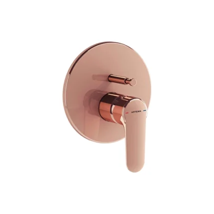 Vitra Root Round Ankastre Banyo Bataryası V-Box, Sıva Üstü Grubu, Soft Bakır