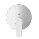 Vitra Root Round Ankastre Banyo Bataryası V-Box Sıva Üstü Grubu, Krom - A42830 - Ankastre Banyo Bataryası - 1