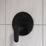 Vitra Root Round Ankastre Banyo Bataryası V-Box Sıva Üstü Grubu, Mat Siyah - A4283036 - Ankastre Banyo Bataryası - 1
