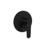Vitra Root Round Ankastre Banyo Bataryası V-Box Sıva Üstü Grubu, Mat Siyah - A4283036 - Ankastre Banyo Bataryası