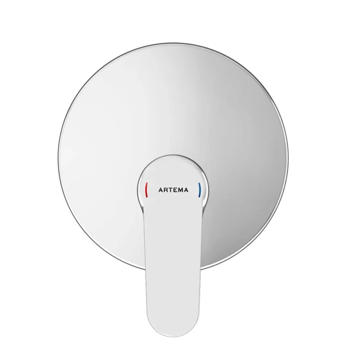 Vitra Root Round Ankastre Duş Bataryası V-Box Sıva Üstü Grubu, Krom - A42829 - Ankastre Duş Bataryası - 1