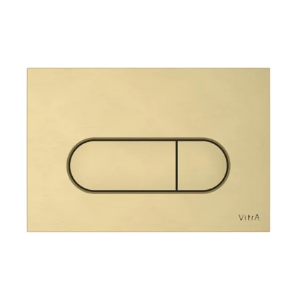 Vitra Root Round Kumanda Paneli, Fırçalı Altın