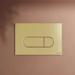 Vitra Root Round Kumanda Paneli, Soft Altın - 740-2224 - Kumanda Panelleri (Gömme Rezervuar Butonları) - 2
