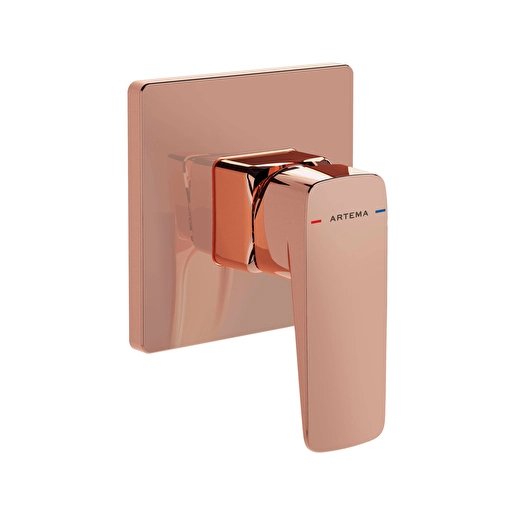 Vitra Root Square Ankastre Duş Bataryası Sıva Üstü Grubu, Soft Bakır Vitra Root Square Ankastre Duş Bataryası Sıva Üstü Grubu, Soft Bakır - A4275129 - Ankastre Duş Bataryası