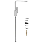 Vitra Root Square Eviye Bataryası Krom - A42753 - Mutfak Eviye Bataryası - 2