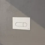 Vitra Root Square Kumanda Paneli, Fırçalı Nikel - 740-2395 - Kumanda Panelleri (Gömme Rezervuar Butonları) - 1