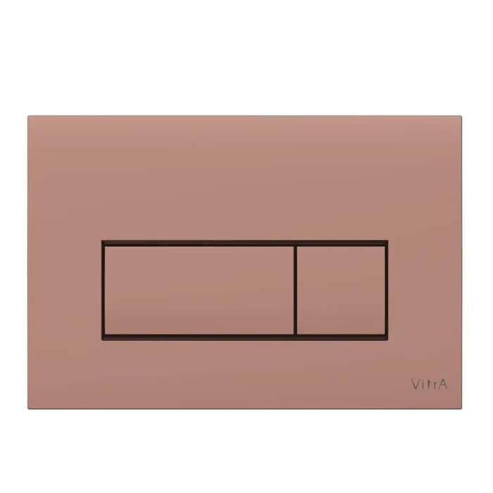 Vitra Root Square Kumanda Paneli Soft Bakır - 740-2340 - Kumanda Panelleri (Gömme Rezervuar Butonları) - 1