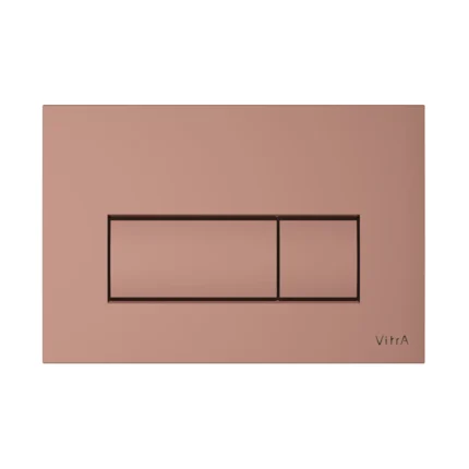 Vitra Root Square Kumanda Paneli Soft Bakır - 740-2340 - Kumanda Panelleri (Gömme Rezervuar Butonları)