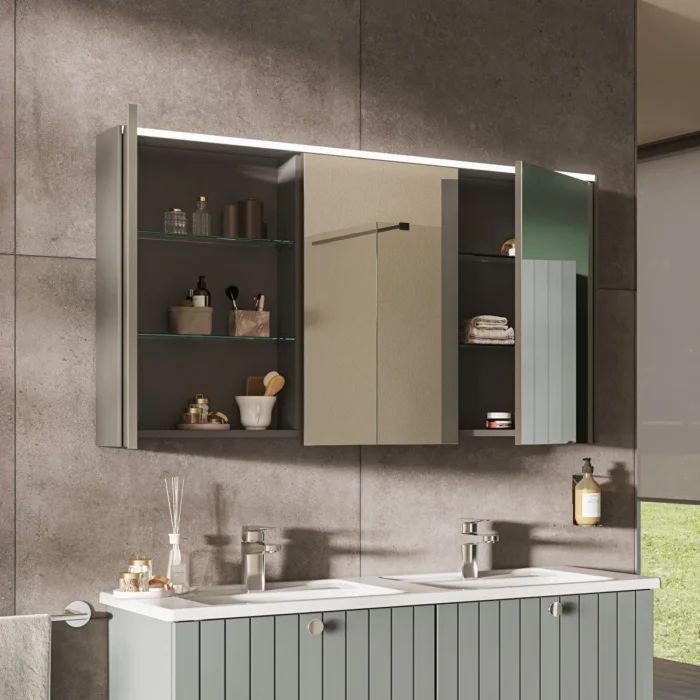 Vitra Root Square Lavabo Bataryası Fırçalı Nikel - A4273234 - Lavabo Bataryası - 1