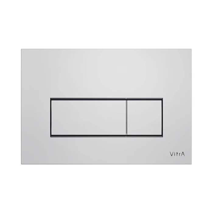 Vitra Root Square Panel Seti, Stop Valf Sıva Üstü Dahil (740-2380+A41461GR) - 800-2032 - Stop Valf, Kumanda Panelleri (Gömme Rezervuar Butonları) - 1