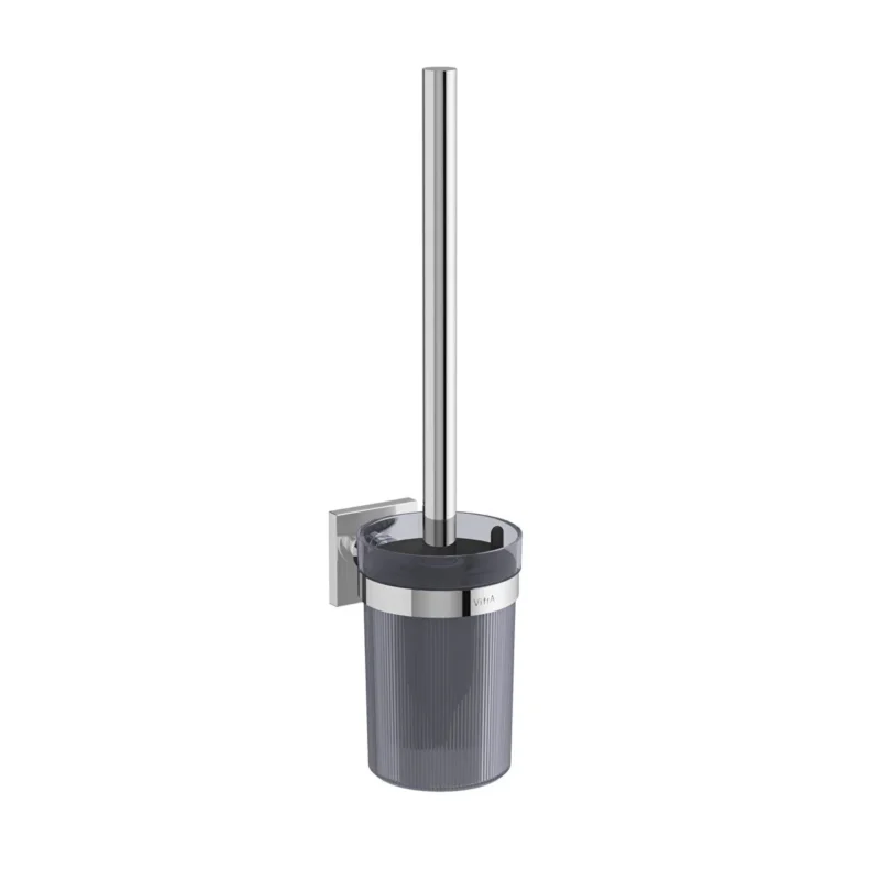 Vitra Root Tuvalet Fırçalığı (Duvardan), Krom - A44811 - Klozet Temizleme Fırçası