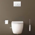 Vitra Sento Asma Klozet 54 cm, Entegre Termostatik Ara Musluklu - 4448B003-7211 - Entegre Ara Musluklu Klozet - 4