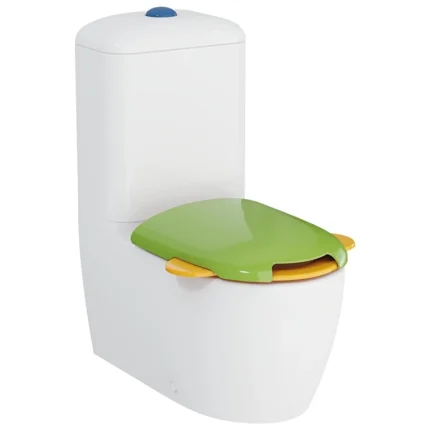 Vitra Sento Kids Takım Klozet SmoothFlush, Duvara Tam Dayalı, 58 cm Beyaz - 7362B003-0092 - Çocuk Banyo Ürünleri, Takım Klozet