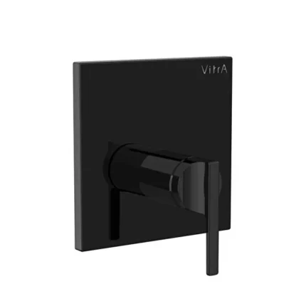 Vitra Suit Ankastre Duş Bataryası V-Box Sıva Üstü, Parlak Siyah - A4282139 - Ankastre Duş Bataryası