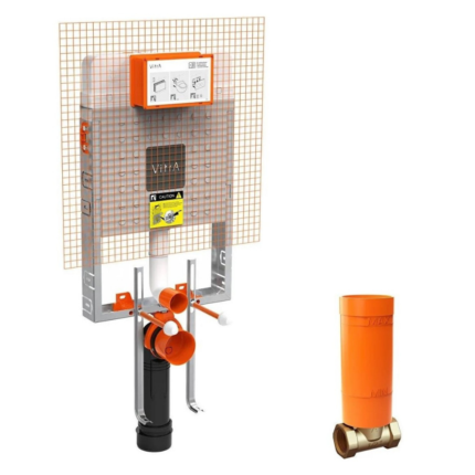 Vitra V-Fix Gömme Rezervuar Seti Stop Valf Sıva Altı Dahil (768-1852-01+A41441GR) - 800-2030 - Gömme Rezervuarlar, İNDİRİMLİ FIRSAT ÜRÜNLERİ