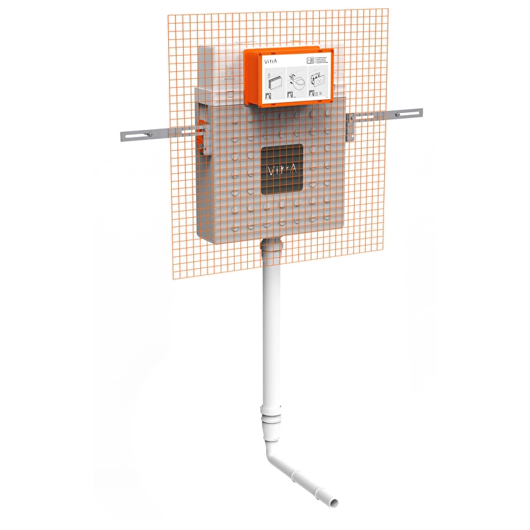 Vitra V-Fix Prime 12 cm Gömme Rezervuar Hela Taşları için, 3/6 Litre Vitra V-Fix Prime 12 cm Gömme Rezervuar Hela Taşları için, 3/6 Litre - 762-1700-01 - Hela Taşı Gömme Rezervuar