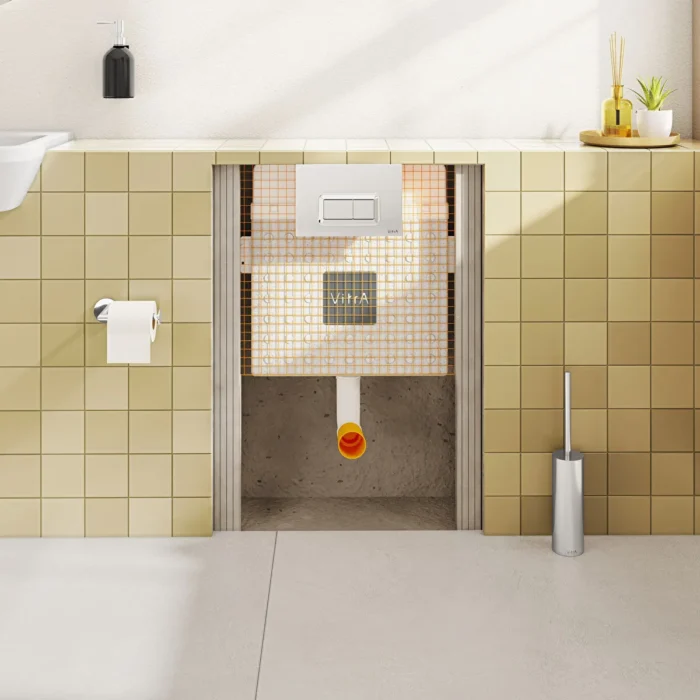 Vitra V8-Fix Prime Gömme Rezervuar DTD / Tek Klozet / Çocuk Klozetleri için GR 8 cm, 3/ 6 lt - 768-1740-01 - Tek ve Çocuk Klozeti İçin Gömme Rezervuar - 1