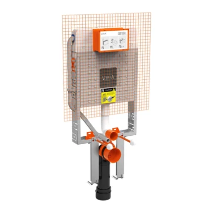 Vitra V8-Fix Prime Gömme Rezervuar Kalın Metal Ayaklı, 3/6 Litre - 768-1850-01 - Gömme Rezervuarlar