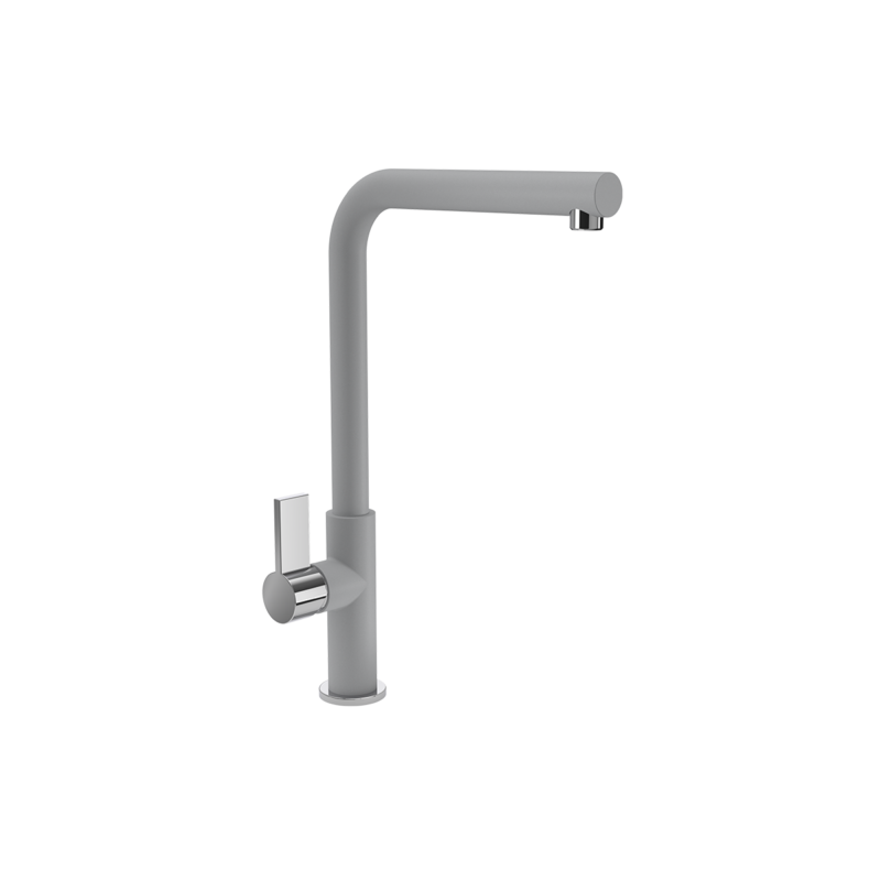 Bocchi Bari Tek Kumandalı Eviye Bataryası Urban Grey - GE-077-2350 - Mutfak Eviye Bataryaları