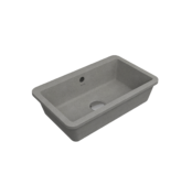 Bocchi Milano Tezgah Altı Lavabo 44 cm - Mat Beton - 1688-069-0125 - Tezgah Altı Hilton Lavabo