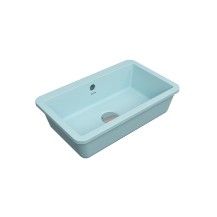 Bocchi Milano Tezgah Altı Lavabo 44 cm - Mat Buz Mavisi - 1688-029-0125 - Tezgah Altı Hilton Lavabo