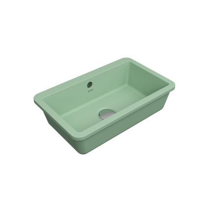 Bocchi Milano Tezgah Altı Lavabo 44 cm - Mat Mint Yeşil - 1688-033-0125 - Tezgah Altı Hilton Lavabo