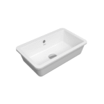 Bocchi Milano Tezgah Altı Lavabo 44 cm - Parlak Beyaz