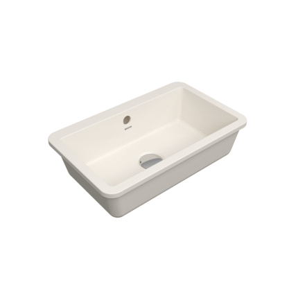 Bocchi Milano Tezgah Altı Lavabo 44 cm - Parlak Bisküvi