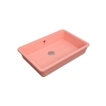 Bocchi Milano Tezgah Altı Lavabo 55 cm - Mat Somon - 1687-032-0125 - Tezgah Altı Hilton Lavabo