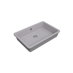 Bocchi Milano Tezgah Altı Lavabo 55 cm -Mat Gri - 1687-006-0125 - Tezgah Altı Hilton Lavabo