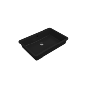 Bocchi Milano Tezgah Altı Lavabo 55 cm -Mat Siyah - 1687-004-0125 - Tezgah Altı Hilton Lavabo