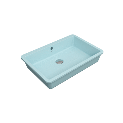 Bocchi Milano Tezgah Altı Lavabo 55 cm -Mat Buz Mavisi